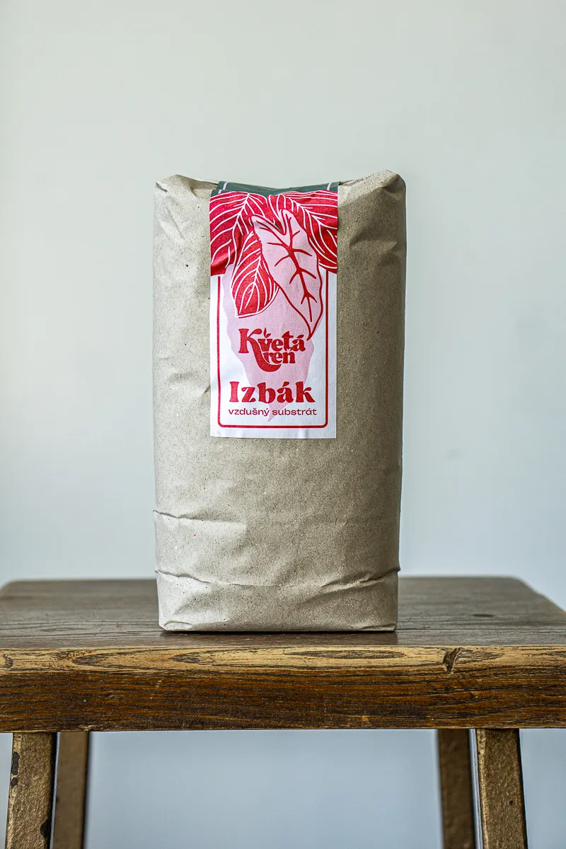 Vzdušný substrát pre izbové rastliny "IZBÁK" - univerzálny
