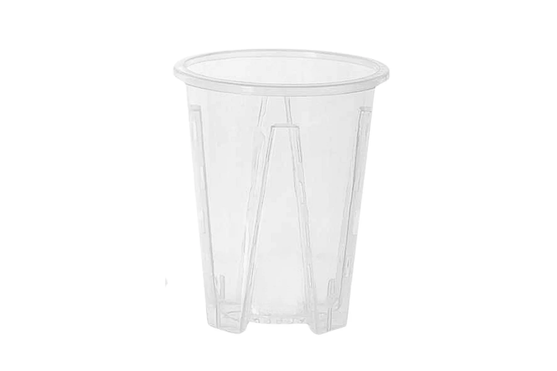 Priehľadný kvetináč pre Aroidy Plantscraper