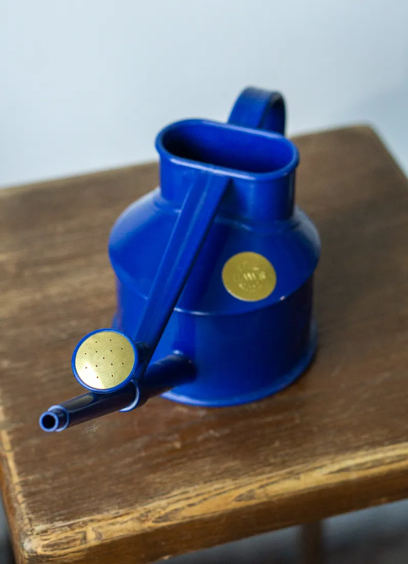 HAWS plastová krhla s kropítkom Langley Blue – 700 ml
