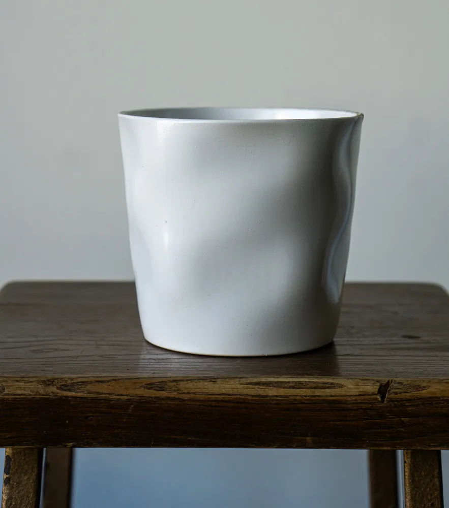 Keramický kvetináč Folded 