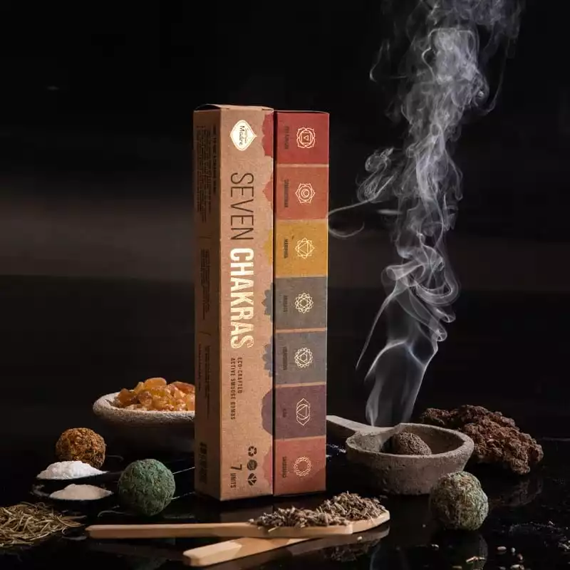 🔮 Sagrada Madre: Vykurovacie bomby „7 Čakier“