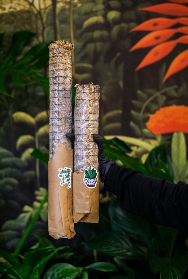 Rašelinníková oporná tyč (handmade)
