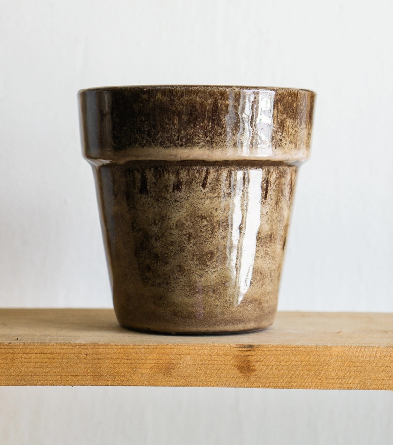 Keramický kvetináč "Terra" 12cm