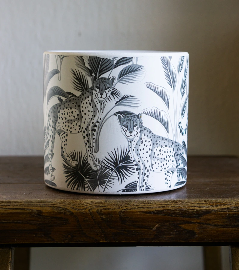 Keramický kvetináč "Panter" 