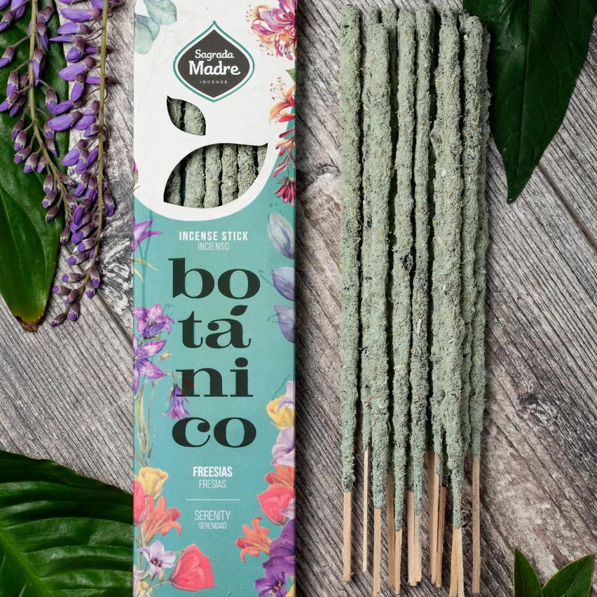 Vonné tyčinky Sagrada Madre BOTANICO - Frézia