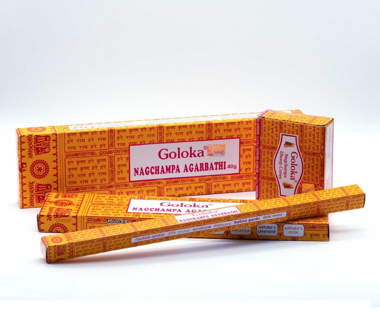 Vonné tyčinky Namaste India Natural Masala/ NAG CHAMPA