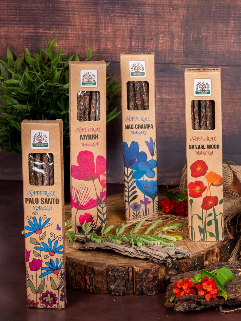 Vonné tyčinky Namaste India Natural Masala/ NAG CHAMPA