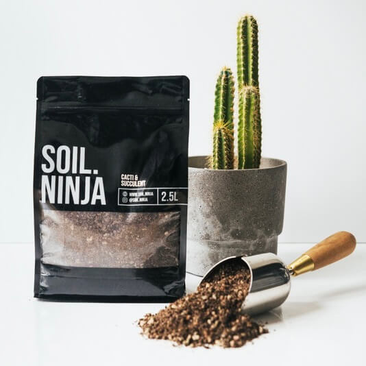 Substrát SOIL NINJA pre Kaktusy a sukulenty (2.5L)