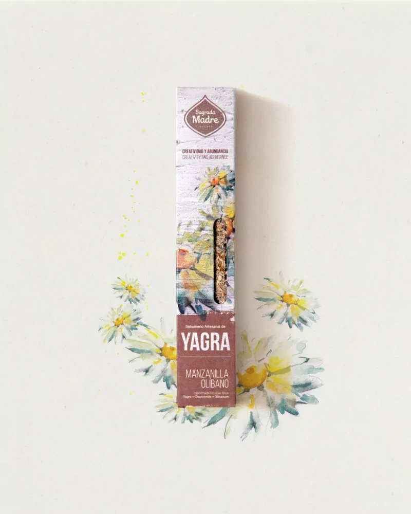 Vonné tyčinky Sagrada Madre - Yagra Kamilka + Kadidlo