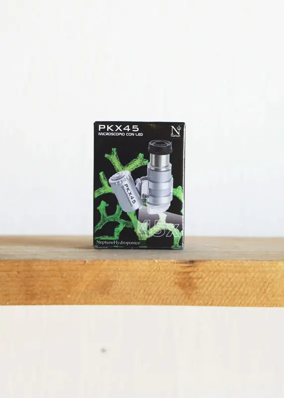 Vreckový LED mikroskop Neptune 45x
